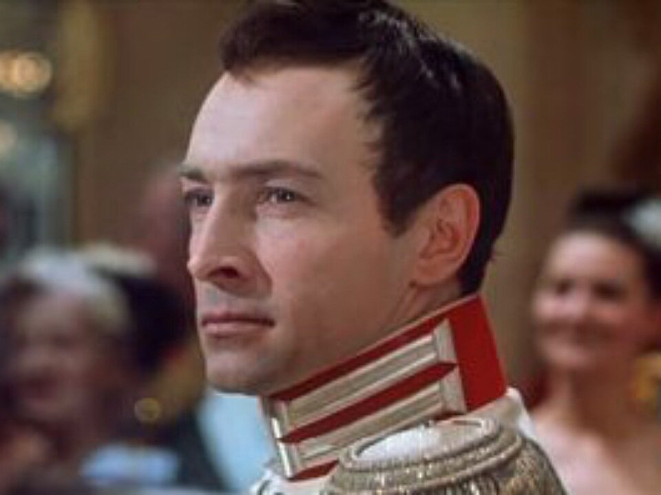 Вячеслав Тихонов в роли Андрея Болконского