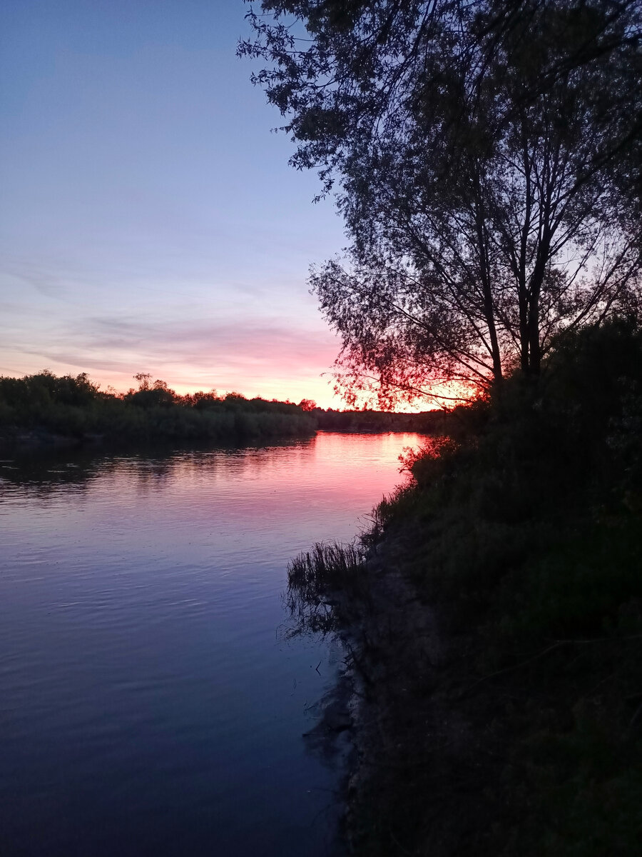 Закат на Суре. Кутля.