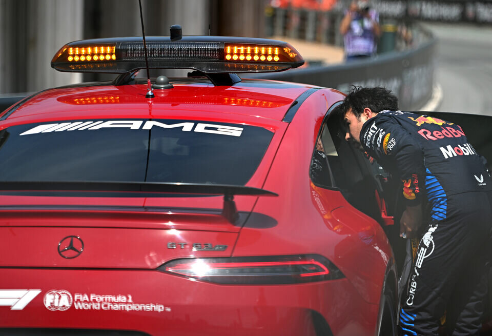    «Так просто опасно ездить». Серхио Перес раскритиковал МагнуссенаGetty Images / Red Bull Content Pool