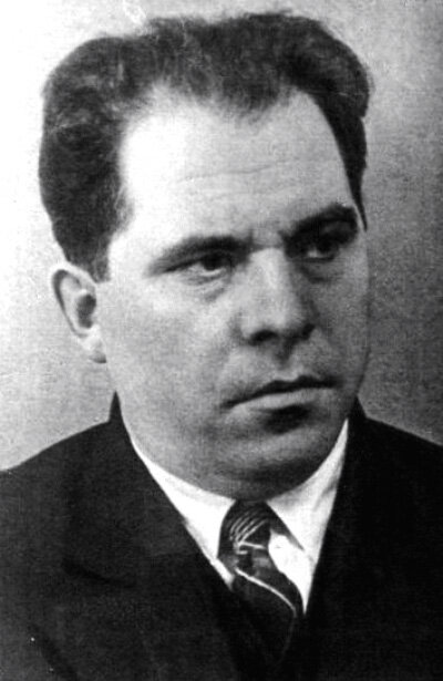 А. Г. Зверев в 1938 году. (Исходное фото найдено на wikimedia.org и является общественным достоянием).