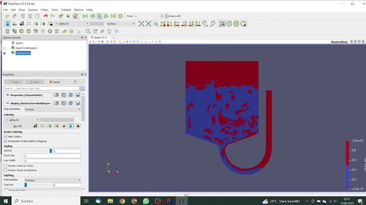 FreeCAD симуляция в CfdOF