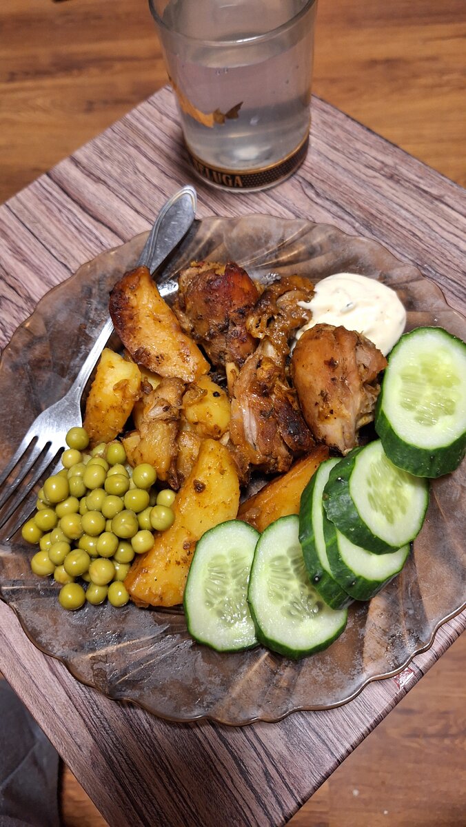 Мой вкусный ужин 
