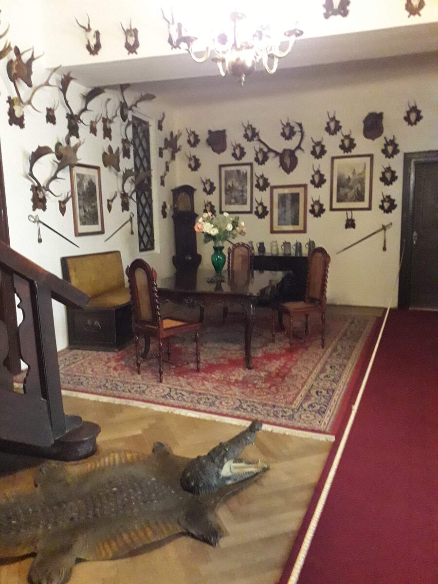 Одна из комнат замка. Фото мое.