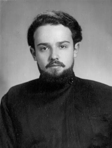 Александр Мень в молодости 