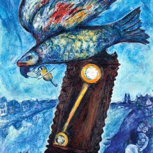 М.Шагал «Время – река без берегов», 1930-1939 гг.