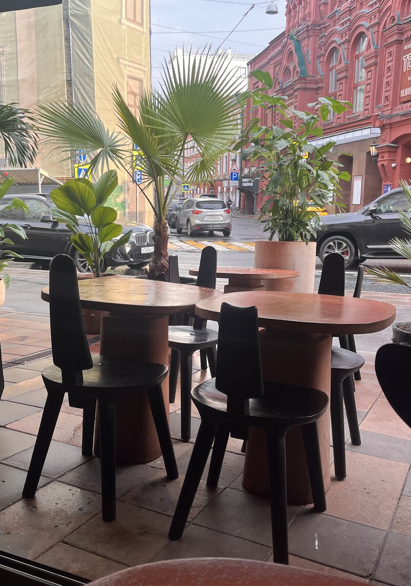 растения 🌱 у ресторана создают полное ощущение, что находитесь в зарослях 😍 