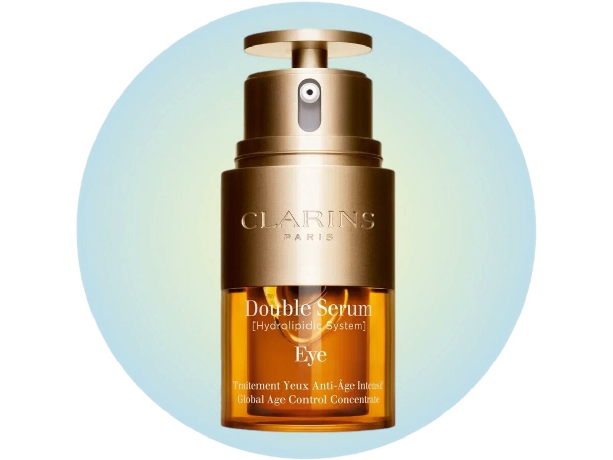     Комплексная омолаживающая двойная сыворотка для кожи вокруг глаз Double Serum Eye, CLARINS