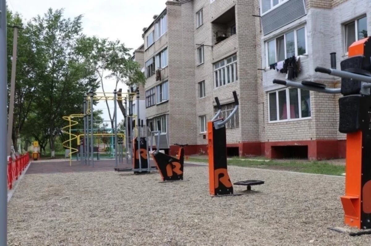    Новые спортивные площадки появляются в Уссурийске