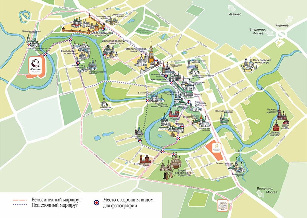 Достопримечательности Суздаля