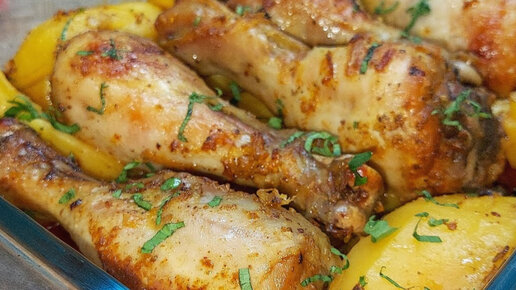 Что приготовить из курицы и картошки на ужин? Курица с картошкой в духовке. Рецепты из курицы