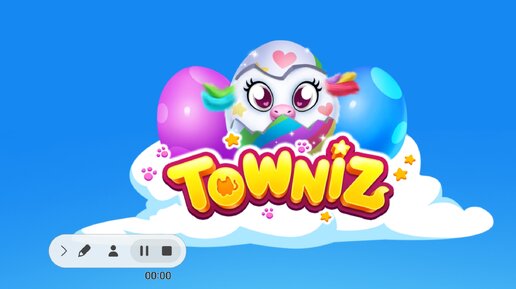 Мультфильм Игра для малышей Питомцы Towniz 🐶🐈🦄 Лапулечки