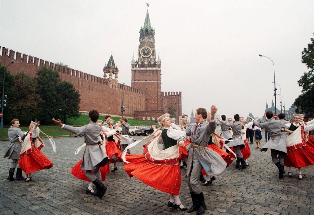 1982 год. Москва. Дни Латвийской ССР на ВДНХ СССР