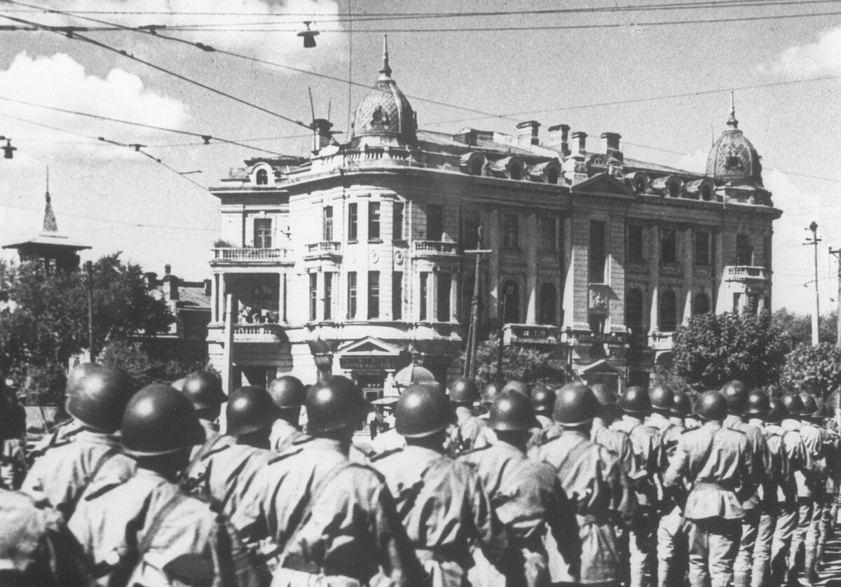 
Харбин 1945 г. Фото: предоставлено автором