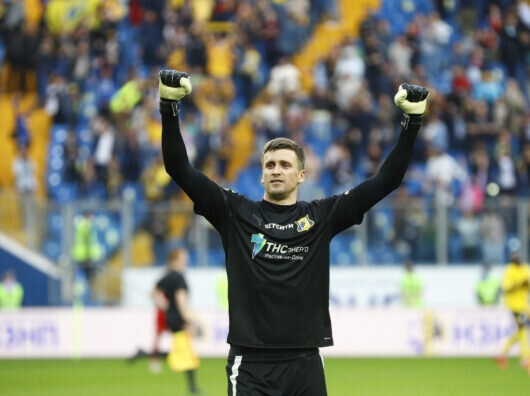    Вратарь ФК "Ростов" Сергей Песьяков // фото: Денис Демков