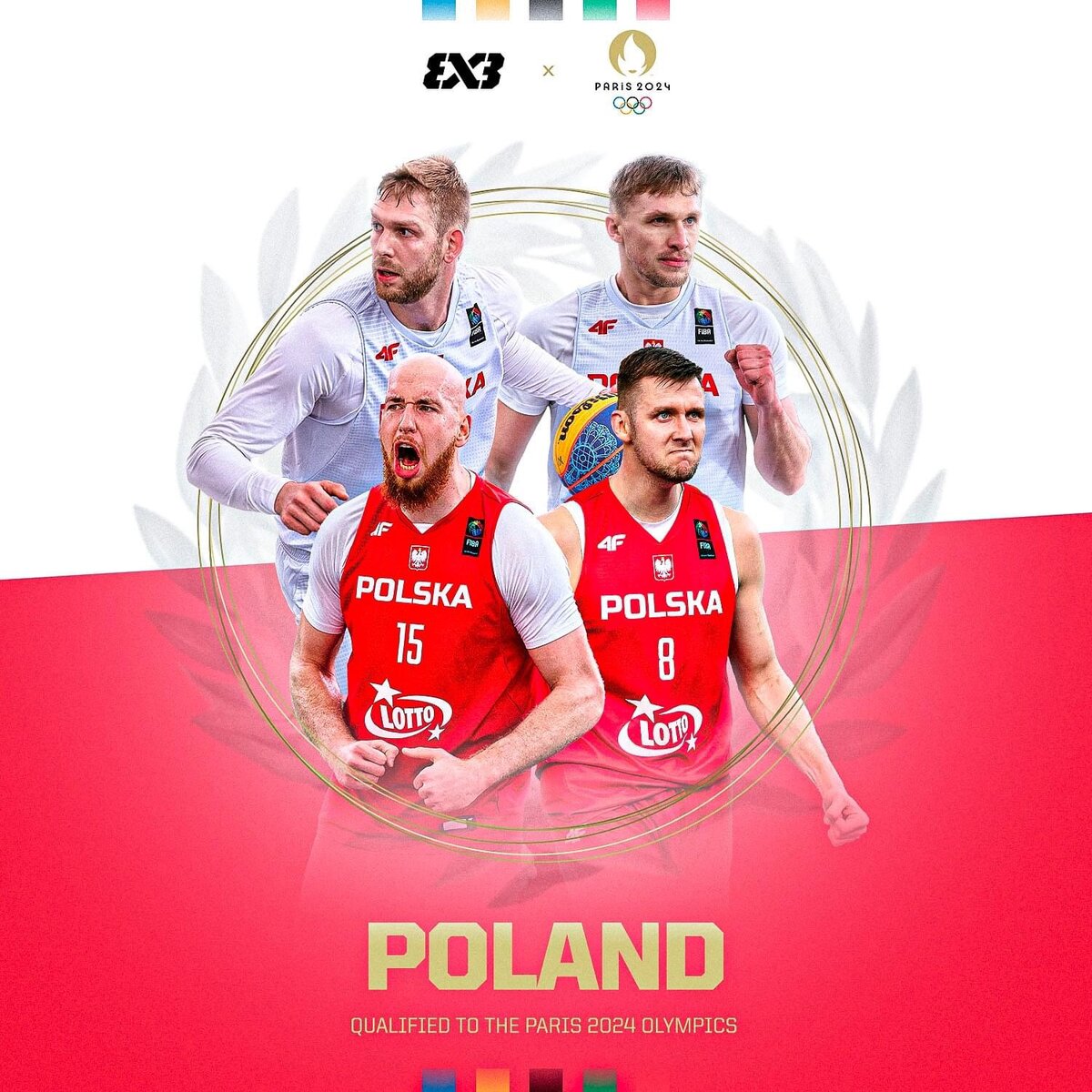 Командны, которые выступят в мужском турнире на Олимпиаде-2024 в баскетболе 3*3