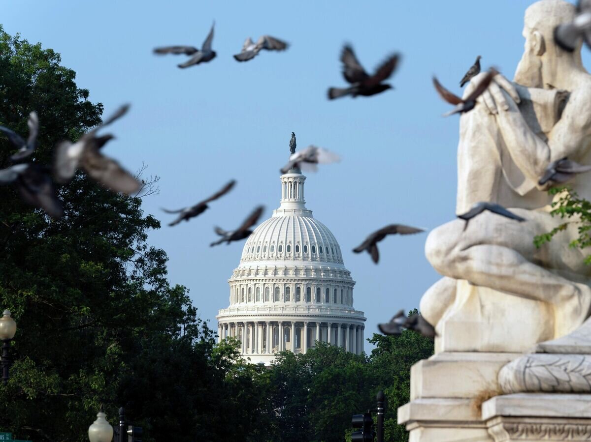    Купол Капитолия США в Вашингтоне© AP Photo / Jose Luis Magana