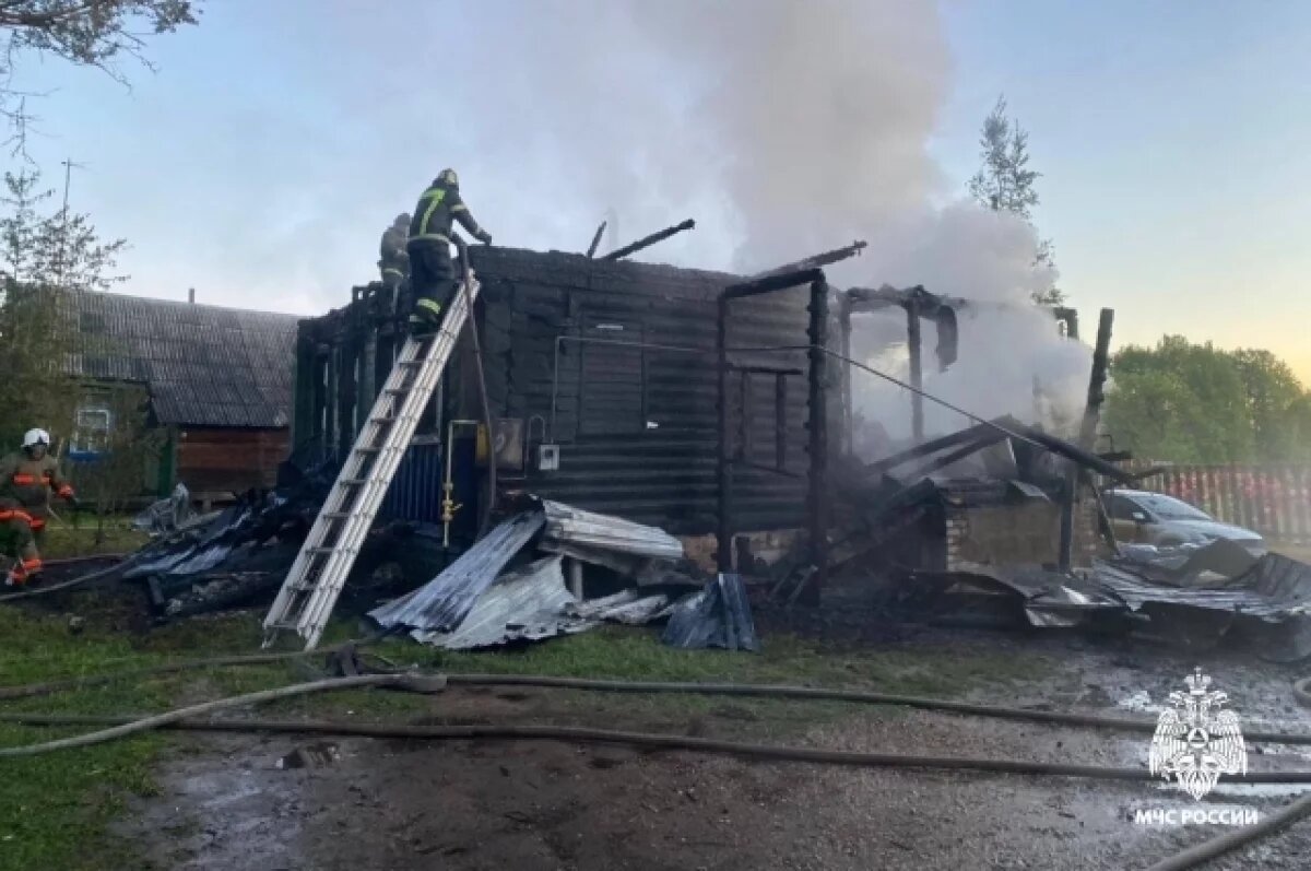    В деревне Кава Тверской области при пожаре погиб ребёнок