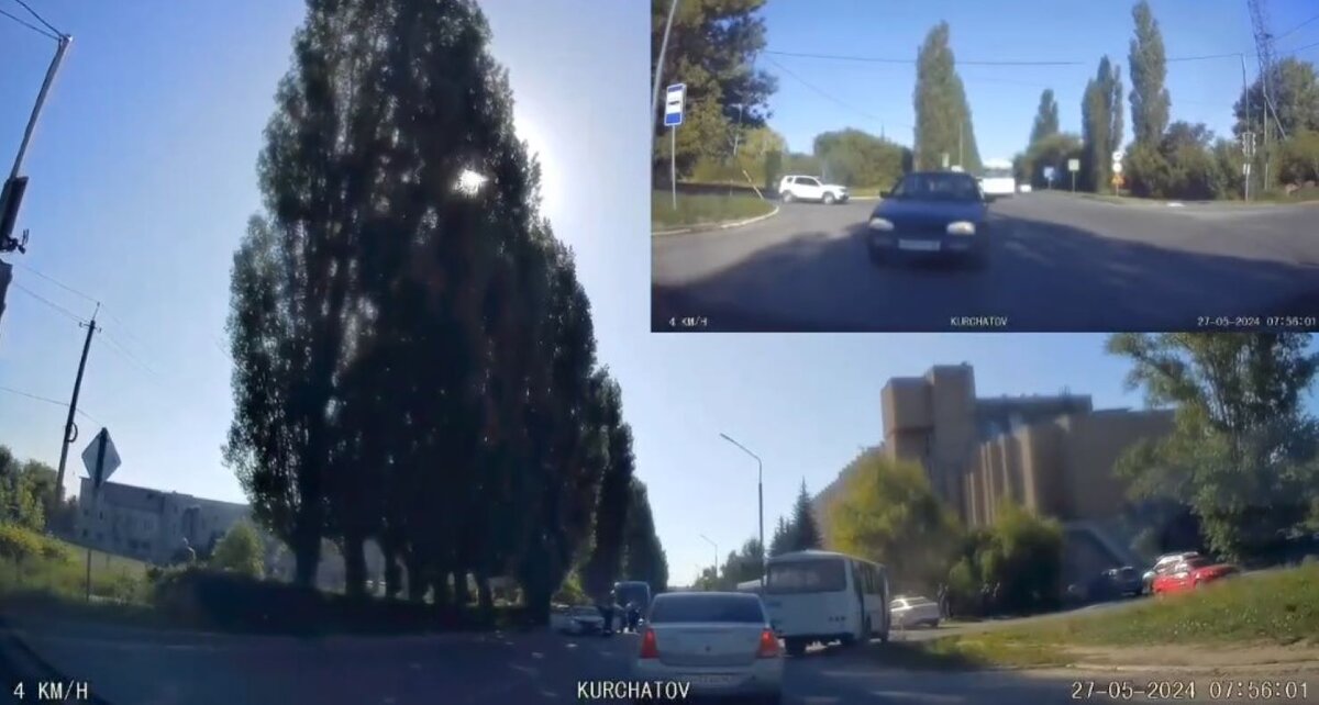    Рабочая неделя началась в Курской области с серии ДТП