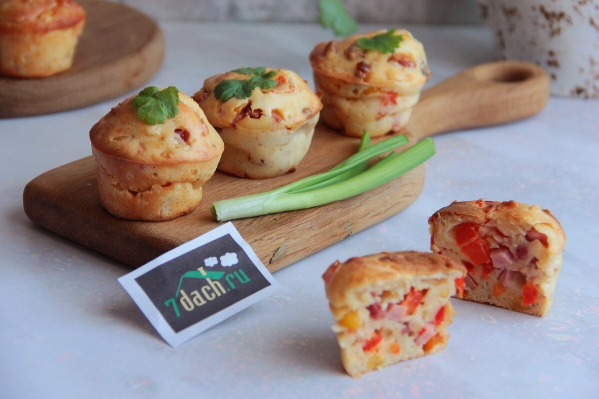    Закусочные кексики