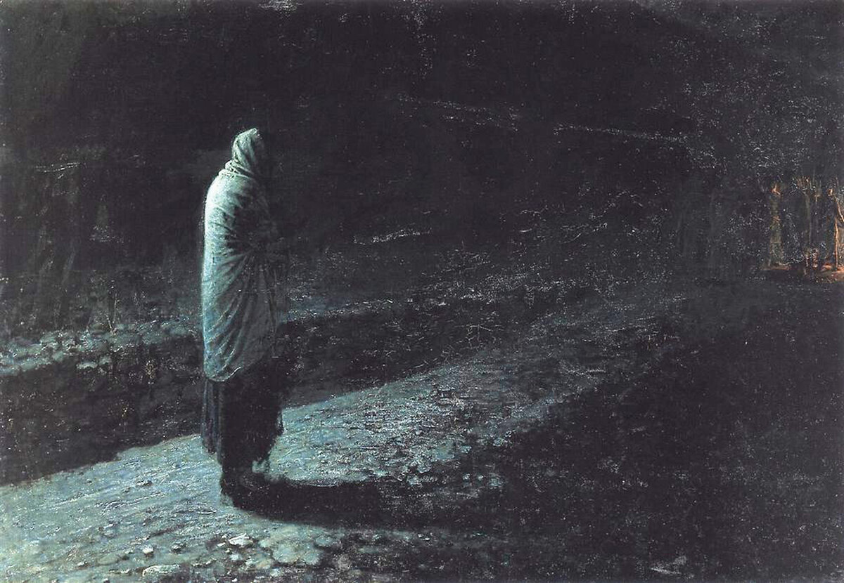 Картина Н. Ге «Совесть (Иуда)»