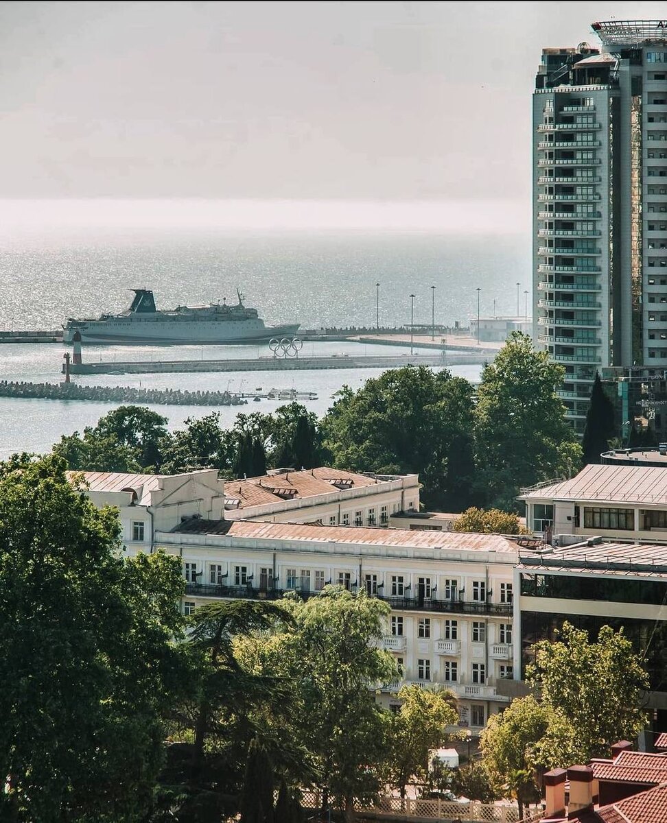 Центральный район Сочи и Морпорт