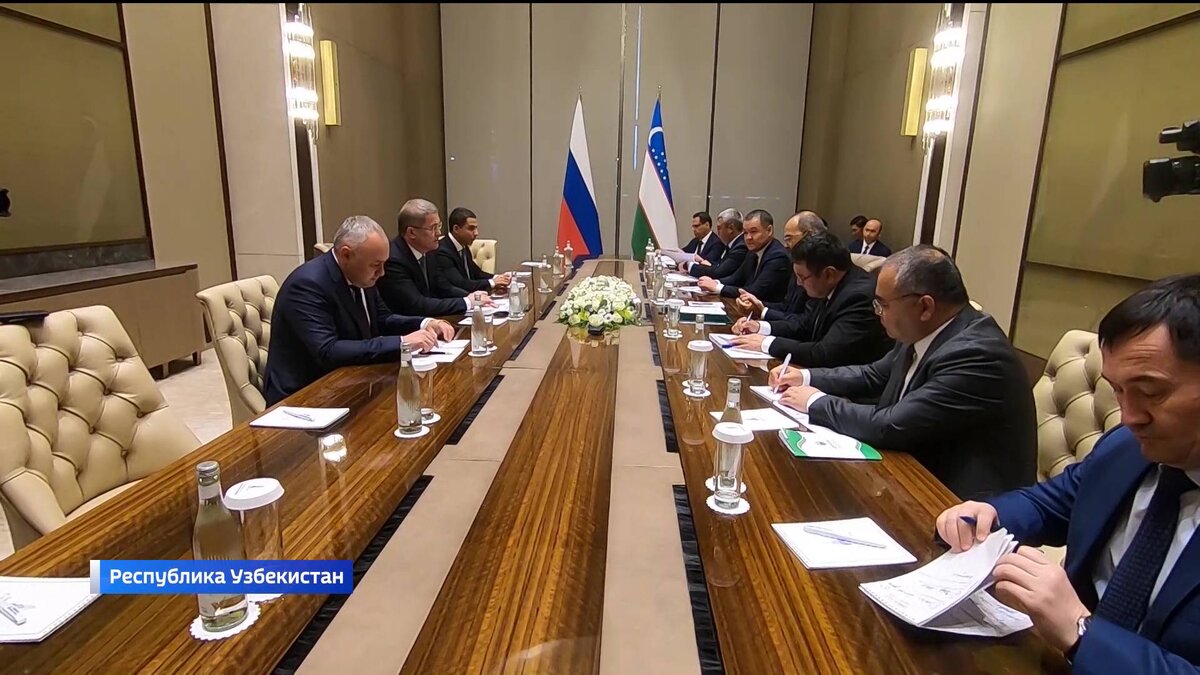    В Узбекистане Глава Башкирии Радий Хабиров встретился с Премьер-министром республики Абдуллой Ариповым