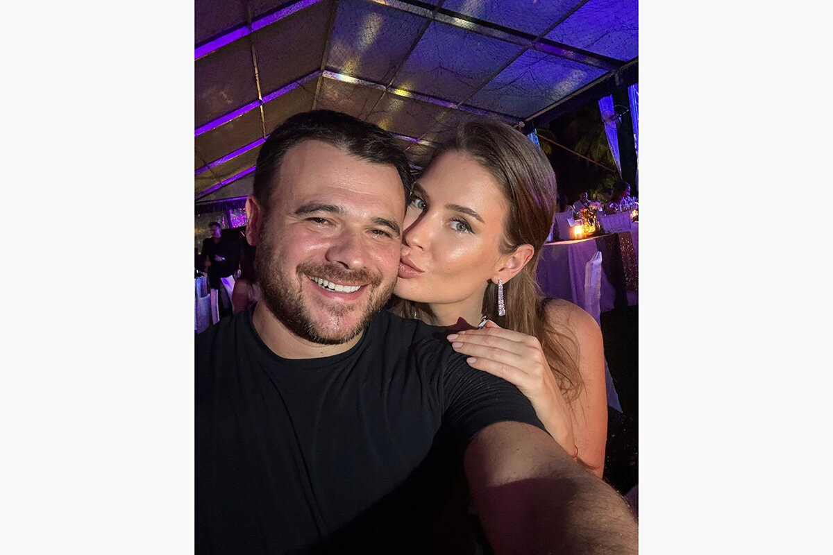 eminofficial / Instagram (входит в корпорацию Meta, признана экстремистской и запрещена в России)📷Эмин Агаларов и Алена Гаврилова, 2023 год