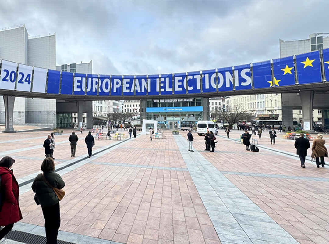 used image: Грядущие выборы в Европарламент (баннер) // Internet