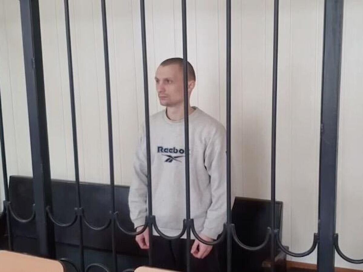    Командир отделения национальной гвардии Украины Юрий Шевчук, обвиняемый в убийстве мирного жителя Мариуполя© Следком/Telegram