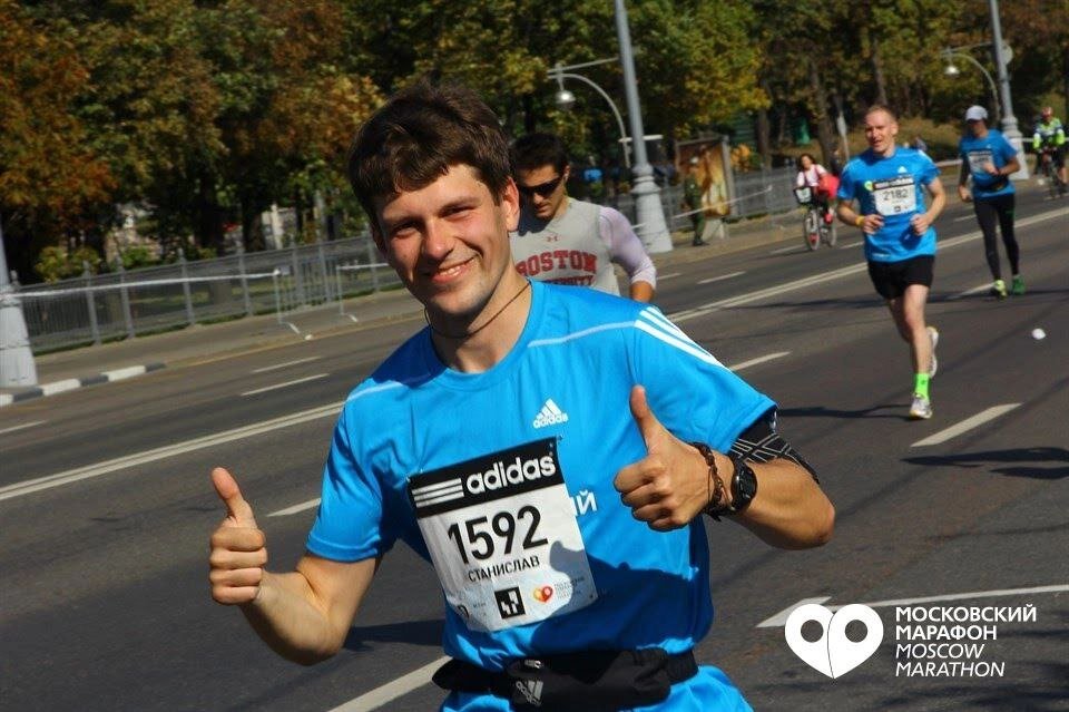 Московский марафон 2014. Фото из личных архивов