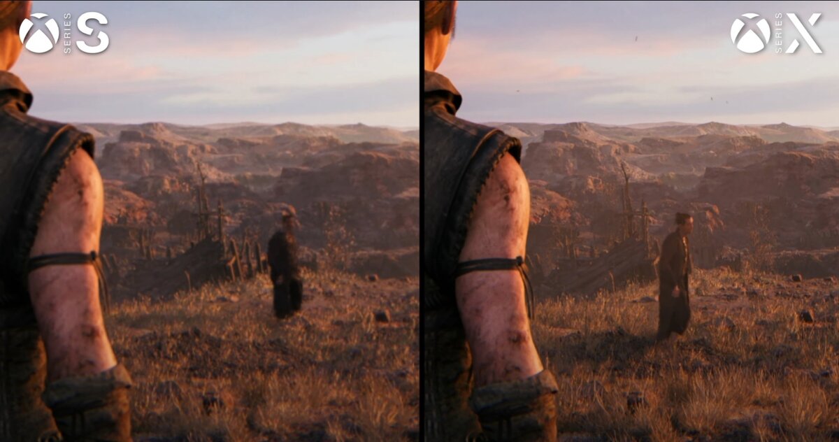 Сравнение графики в Hellblade 2 от Digital Foundry