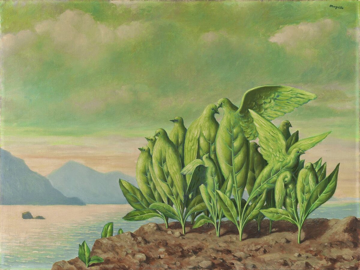 «Остров сокровищ». – Рене Магритт, 1942 г.