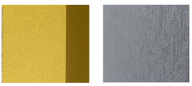 Камешковая фактура и короед