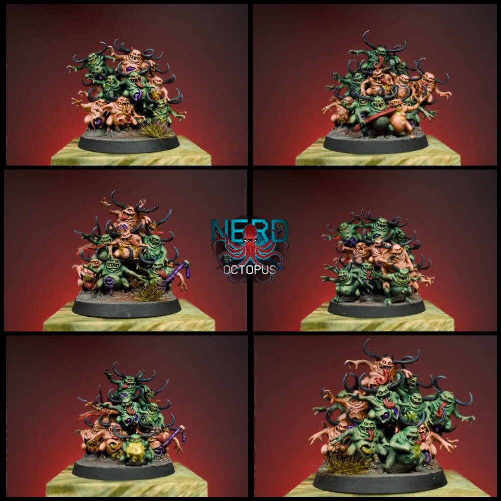 Нурглики растут в гниющей плоти Великого Нечистого