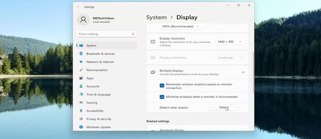    Параметры ОС:YouTube/MDTechVideos International