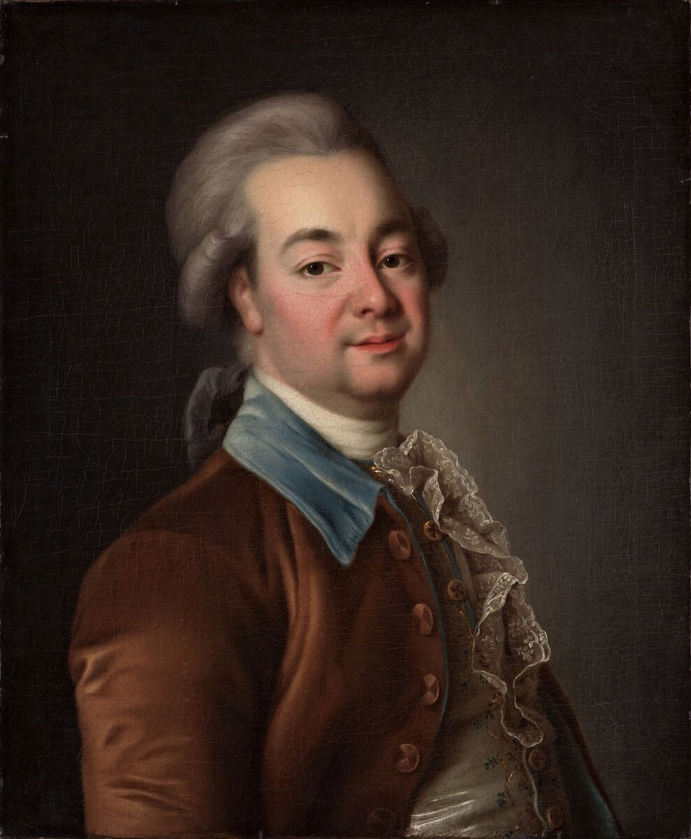 Портрет А.В.Храповицкого. Д.Г. Левицкий (1735 - 1822) Государственная Третьяковская галерея, Москва
