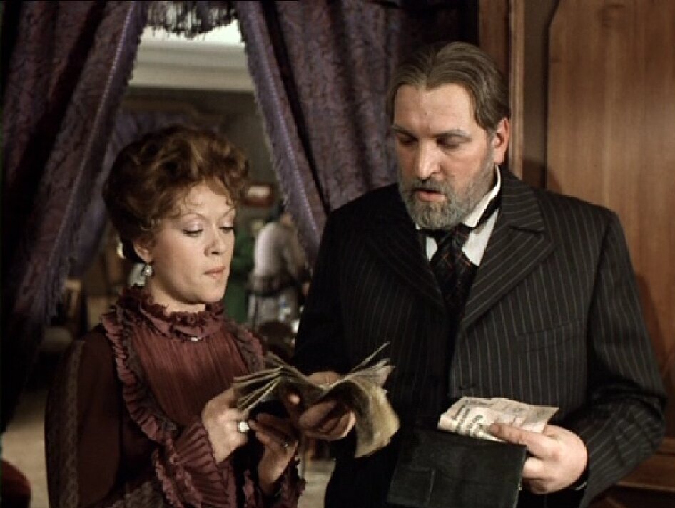 Кадр из кино Рязанова «Жестокий романс»