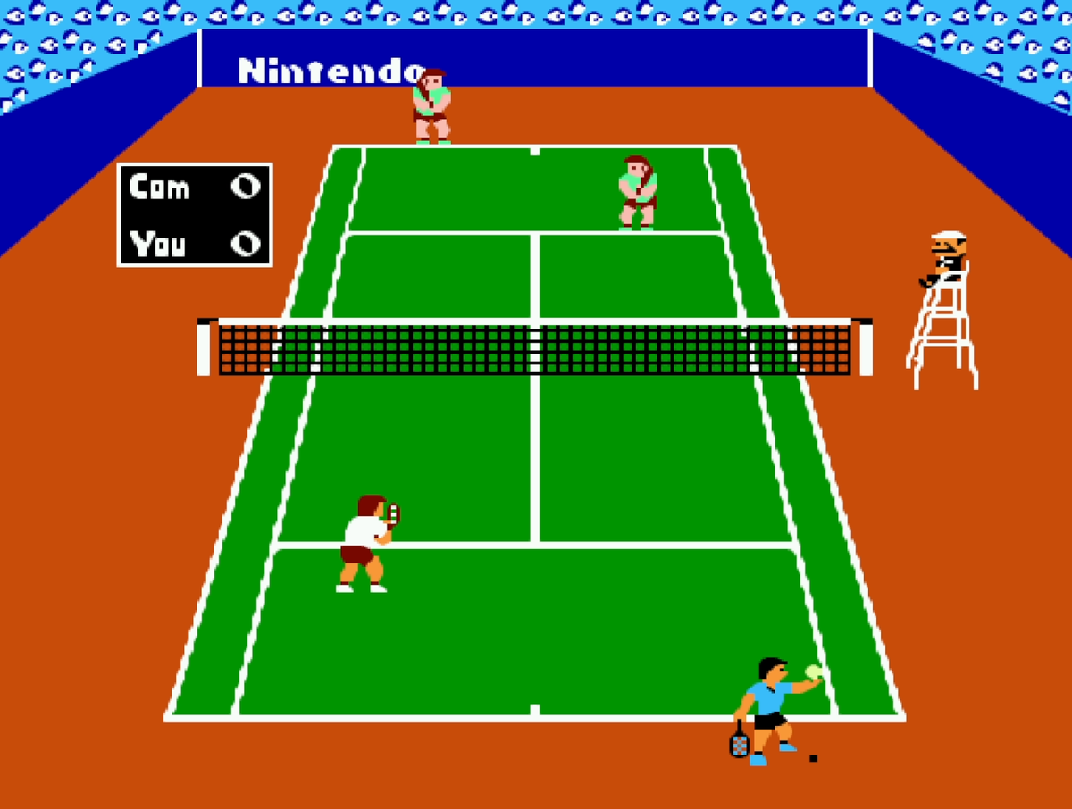 Обзор Tennis (NES) | Adium | Дзен