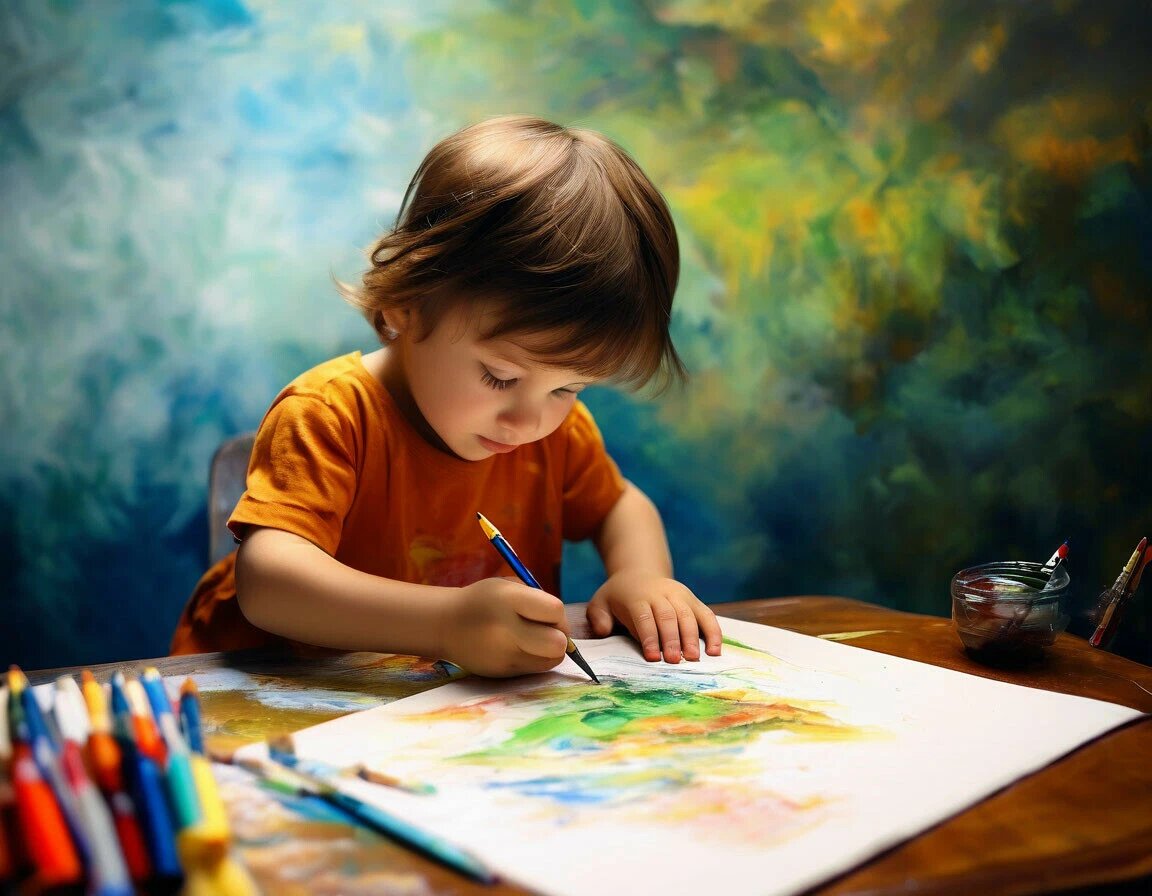 С днем защиты детей! (Фото создано ИИ)