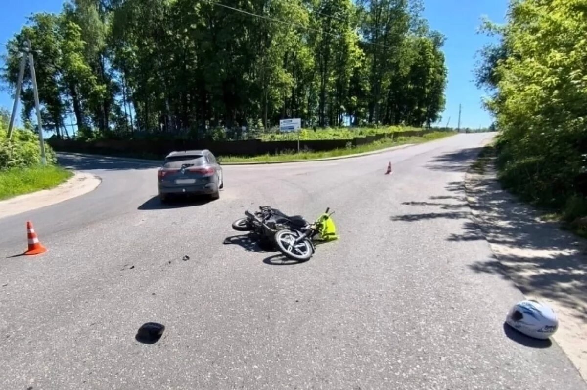    В Погарском районе Брянщины парень на мопеде сбил 10-летнего велосипедиста