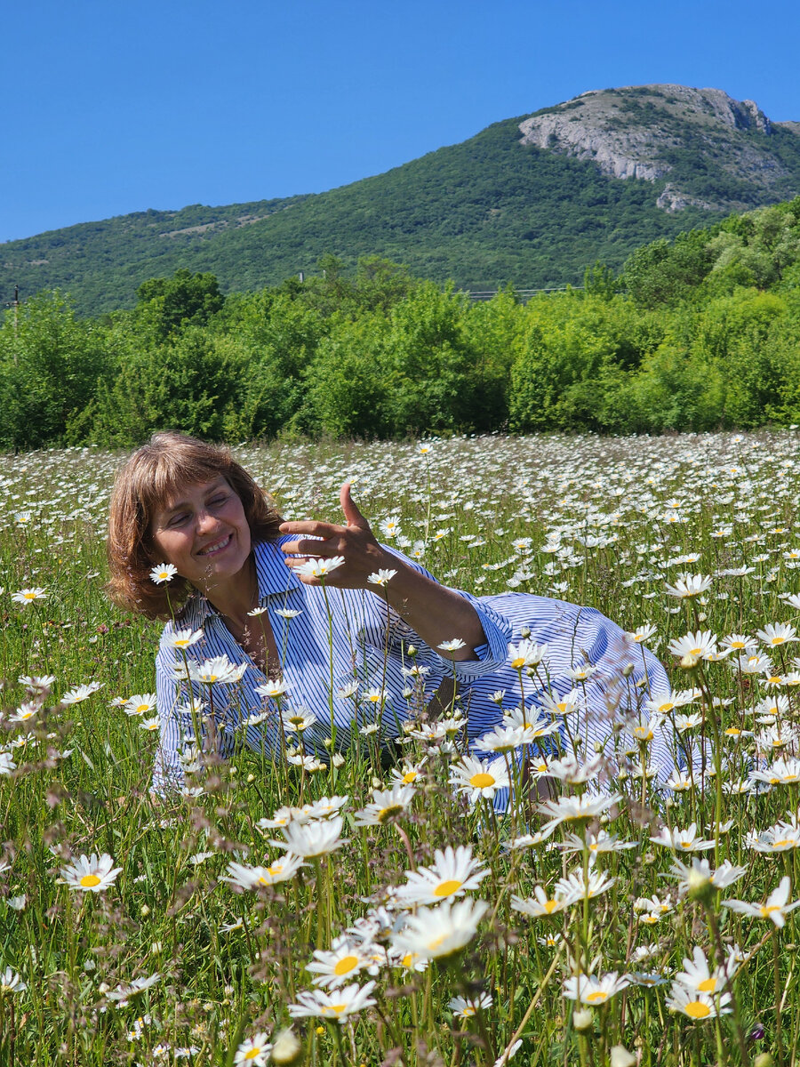 На съёмках в Орлином, Байдарская долина 