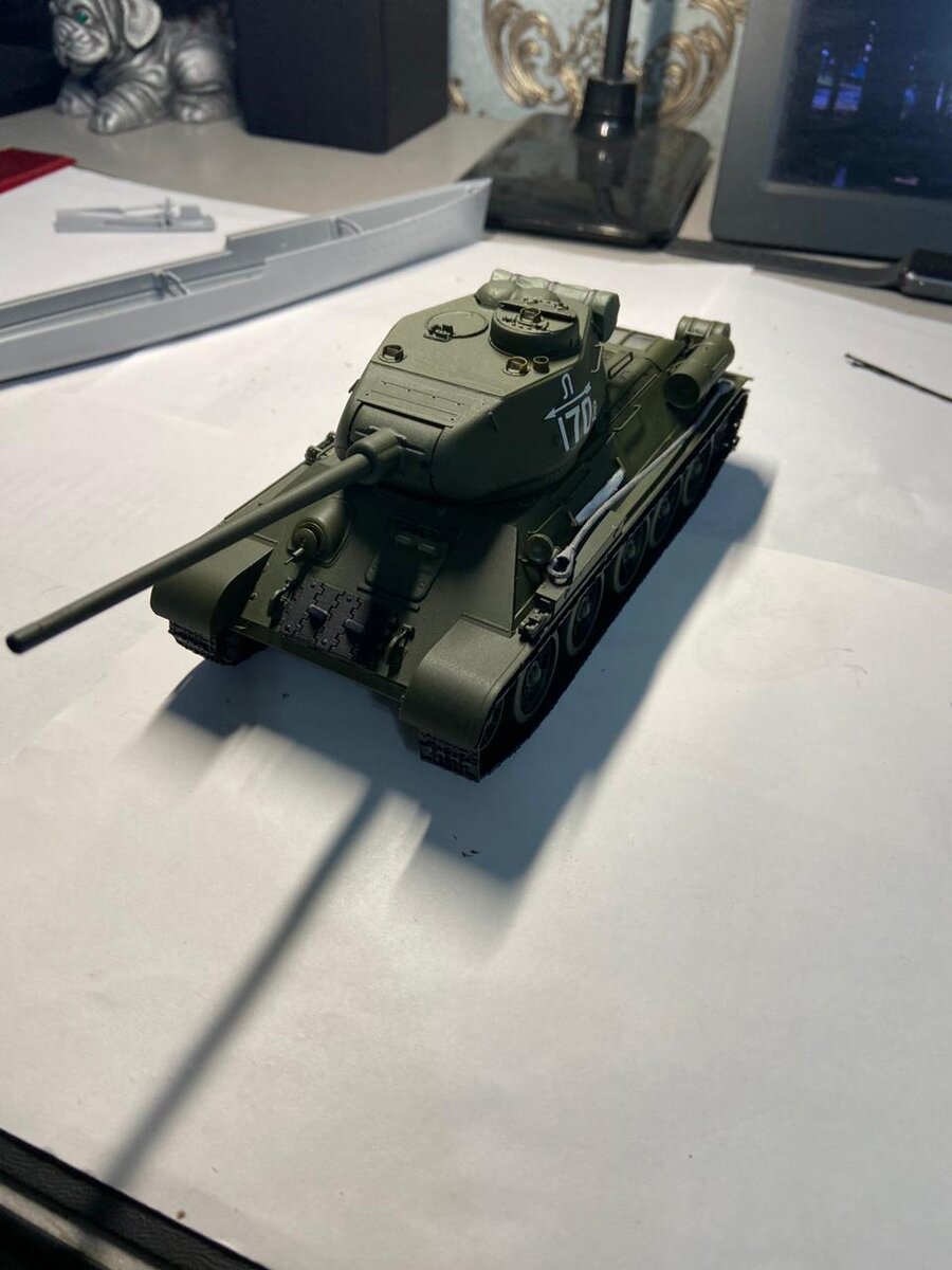 Т-34-85 (1/35). Первая работа.
