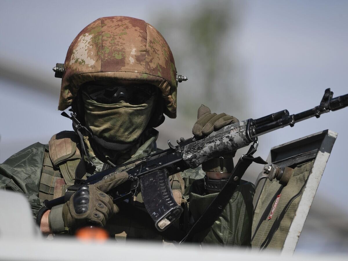    Российский военнослужащий© РИА Новости