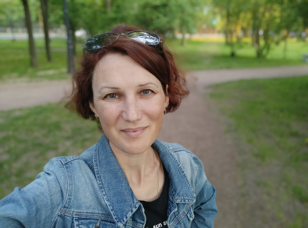 Селфи автора