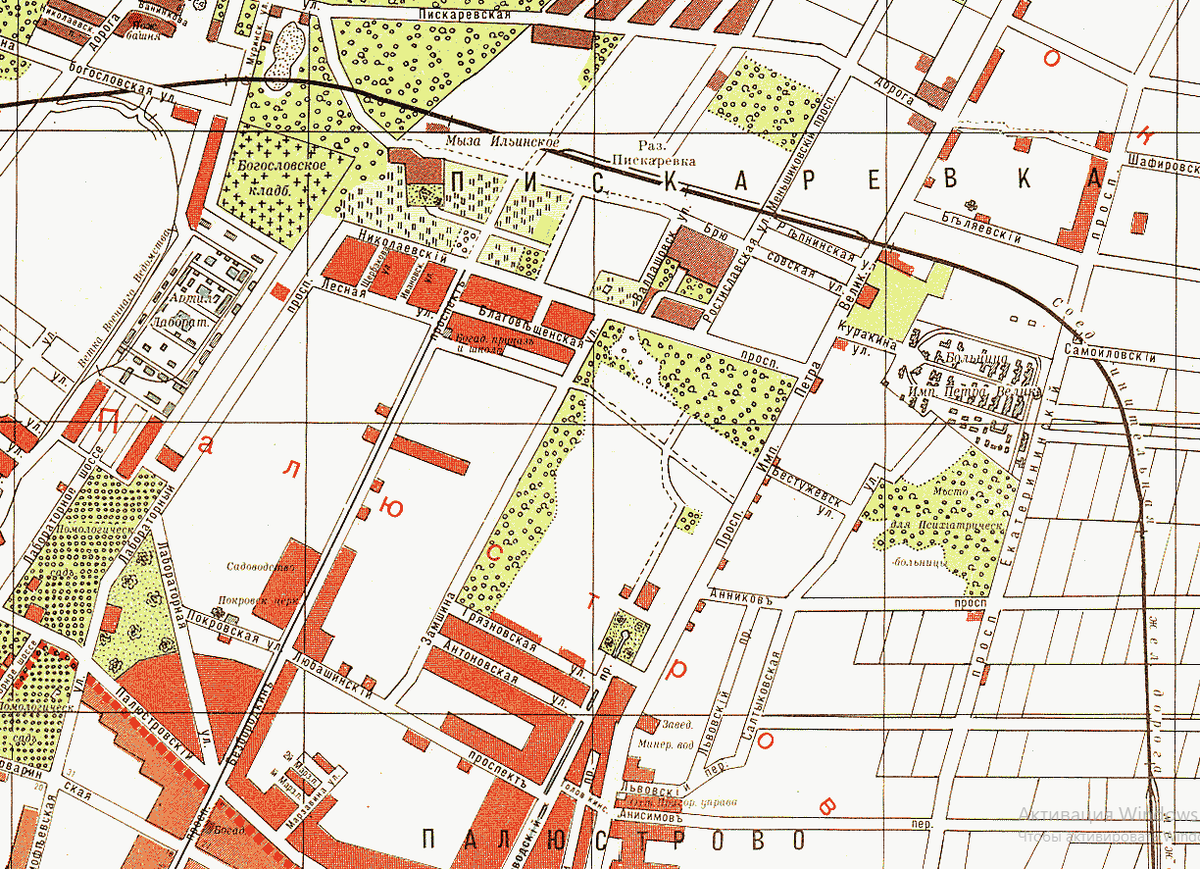Карта с сайта Aroundspb.ru