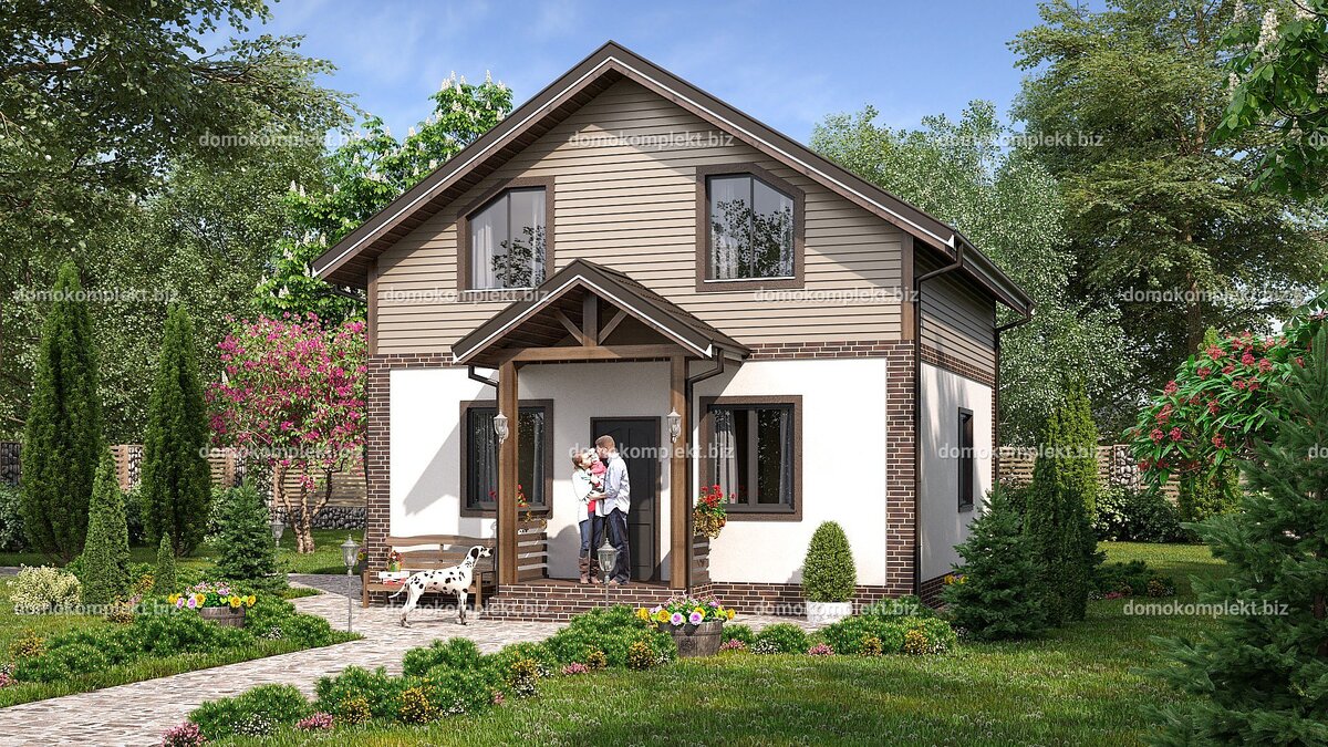 Дом по проекту "Старый Оскол"