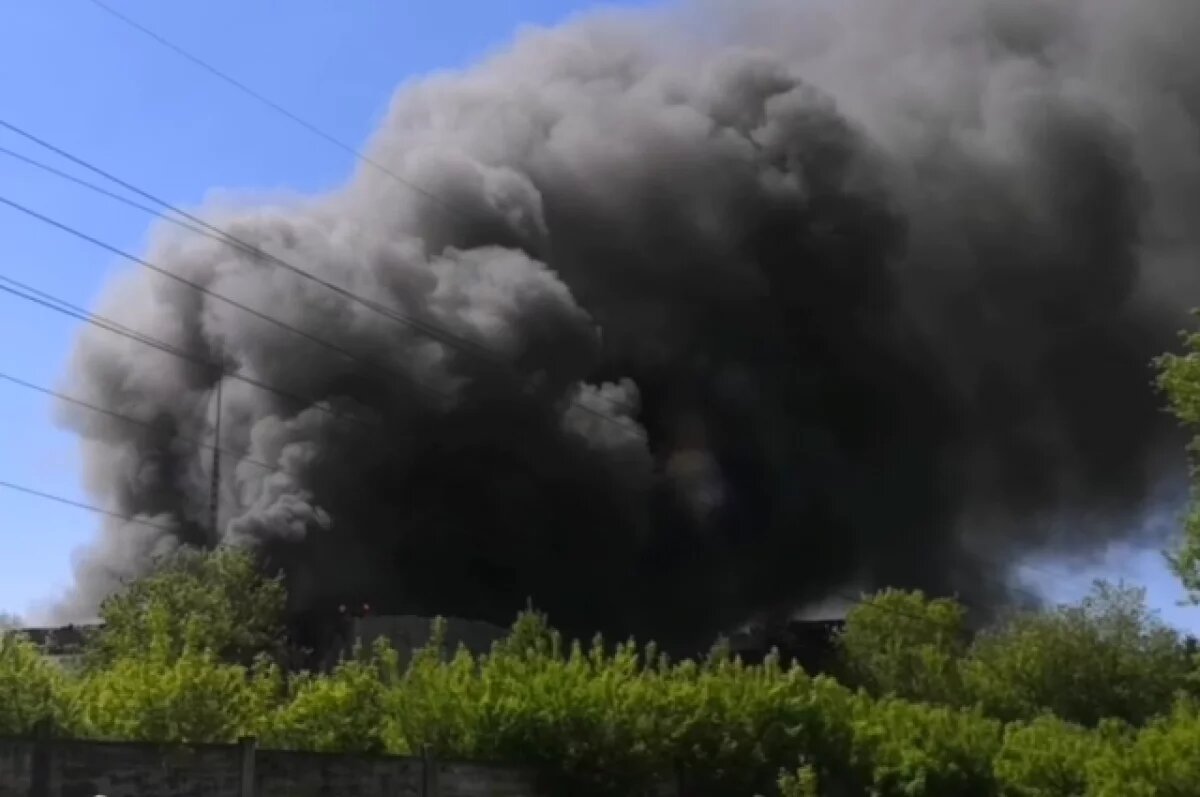    Причиной сильного пожара 23 мая в Твери стал поджог