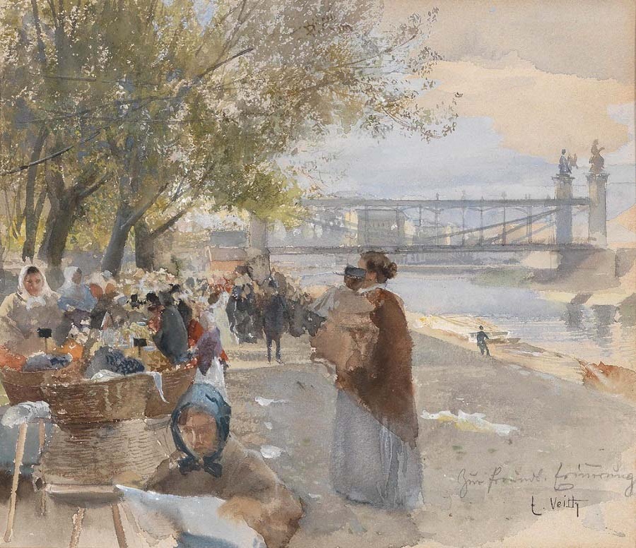 Художник Эдуард Вейт. «Набережная»
