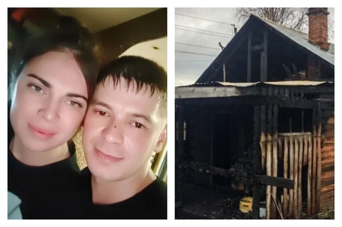    Ксения и Александр помогли двум соседским семьям выбраться из горящего дома.