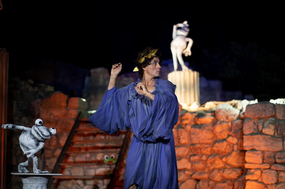    Выставку посвятили новому театральному сезону в Херсонесе. Фото: Татьяна Миронюк